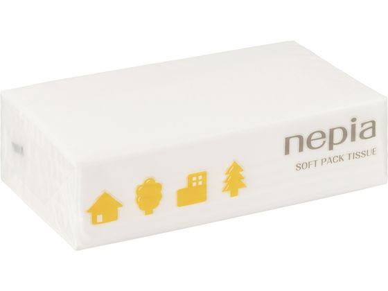 王子ネピア ネピア ソフトパックティッシュ 200組 5個×18パック 1箱（ご注文単位1箱）【直送品】