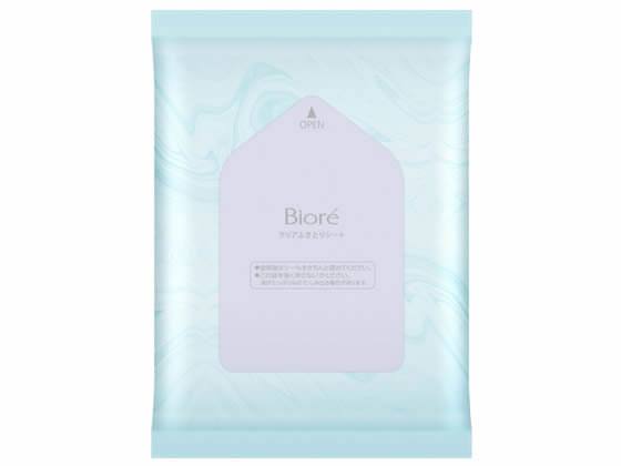 KAO ビオレ クリアふきとりシート 7枚入 1個（ご注文単位1個）【直送品】