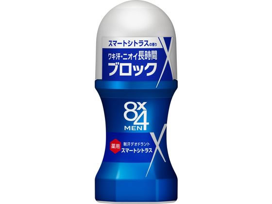 KAO 8x4MENロールオン スマートシトラス 60mL 1個(ご注文単位1個)【直送品】