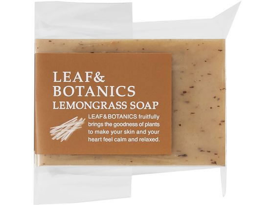 松山油脂 リーフ&ボタニクス マザーソープ レモングラス 1個（ご注文単位1個）【直送品】