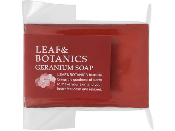 松山油脂 リーフ&ボタニクス マザーソープ ゼラニウム 1個（ご注文単位1個）【直送品】