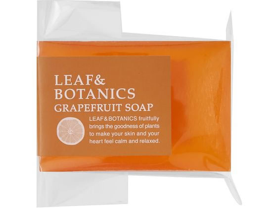 松山油脂 リーフ&ボタニクス マザーソープ グレープフルーツ 1個（ご注文単位1個）【直送品】