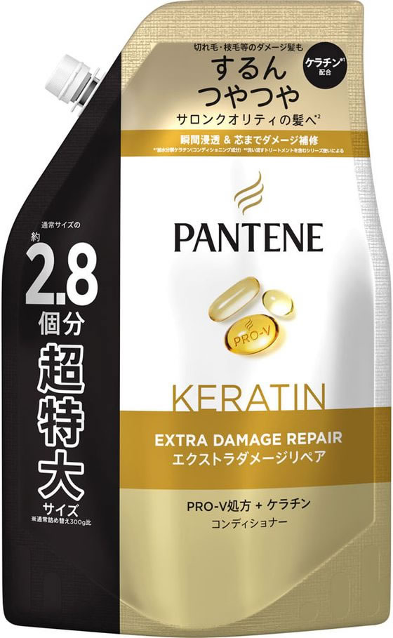 P&G パンテーン エクストラダメージリペア コンディショナー 替超特大860g 1個（ご注文単位1個）【直送品】