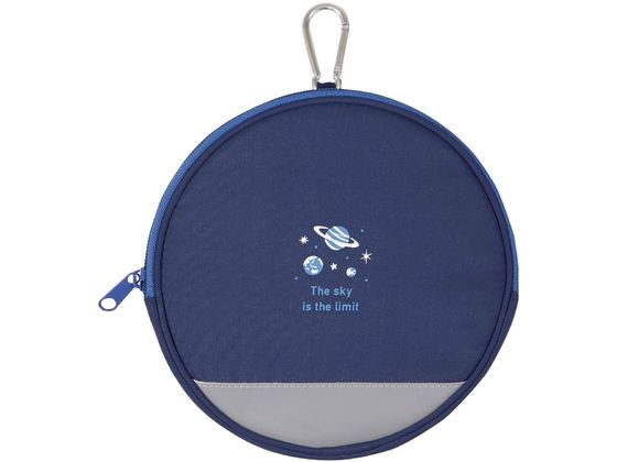 クツワ アイスネックリングポーチ ネイビー ST524NB 1個(ご注文単位1個)【直送品】