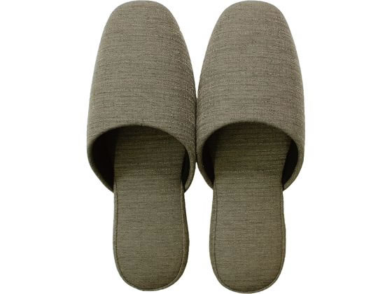 ストロング スリッパ 来客用 ホノル カーキブラウン Mサイズ 10-5-130-06 1足（ご注文単位1足）【直送品】