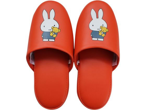 ストロング スリッパ ミッフィー 子供用 ビニール オレンジ 10-1-181-m1 1足（ご注文単位1足）【直送品】