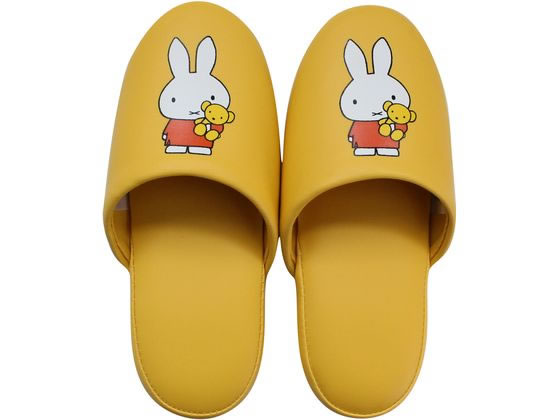 ストロング スリッパ ミッフィー 子供用 ビニール イエロー 10-1-181-m4 1足（ご注文単位1足）【直送品】