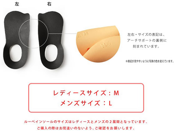 リゲッタ MTR-1 ルーペ インソール M MTR-1-M 1個(ご注文単位1個)【直送品】