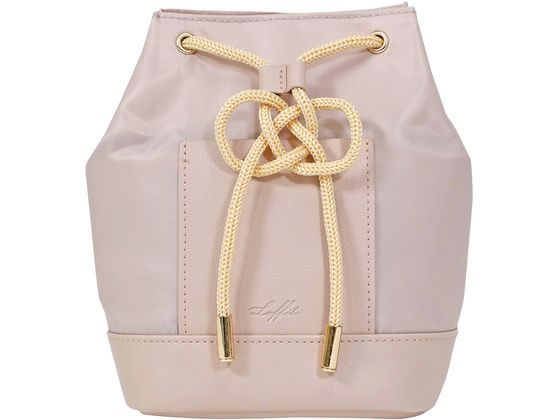 クツワ バケットストリングポーチ ミスティピンク LF004PK 1個（ご注文単位1個）【直送品】