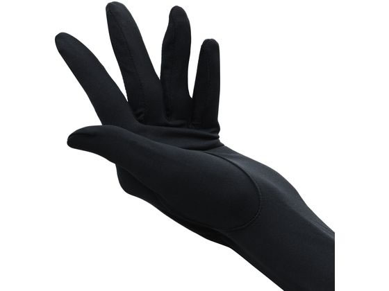 おたふく手袋 フィットスタイル ノーマルロング手袋 ブラック 1組(ご注文単位1組)【直送品】