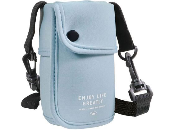 クツワ 水筒カバー ライトブルー ST526LB 1個（ご注文単位1個）【直送品】