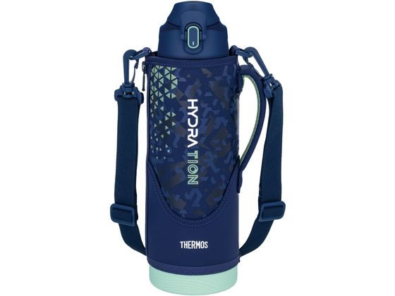 サーモス 真空断熱スポーツボトル 1.5L ネイビーミント FJS-1500FNVMT 1個（ご注文単位1個）【直送品】