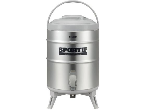 ピーコック魔法瓶工業 ステンレス製キーパー 9.5L INS-100K 1個（ご注文単位1個）【直送品】