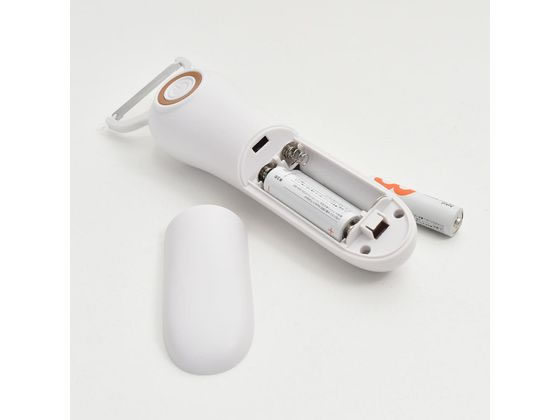 THANKO 電動スルッとピーラーS-HEP21W 1個（ご注文単位1個）【直送品】