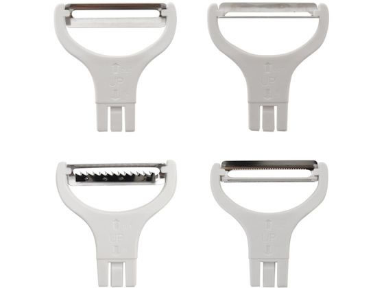 THANKO 電動スルッとピーラーS-HEP21W 1個（ご注文単位1個）【直送品】