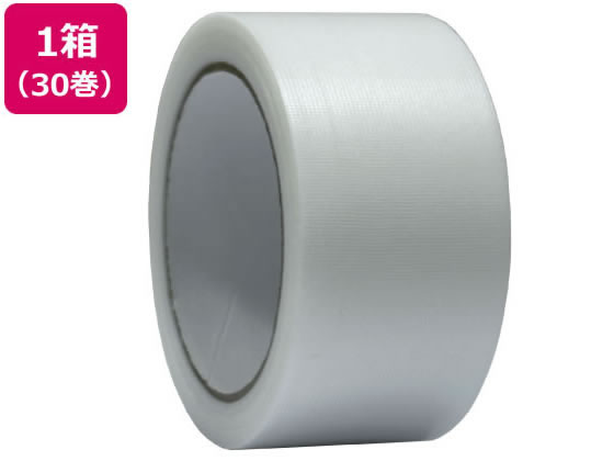 Forestway 養生テープ 半透明 50mm×25m 30巻 1箱(ご注文単位1箱)【直送品】