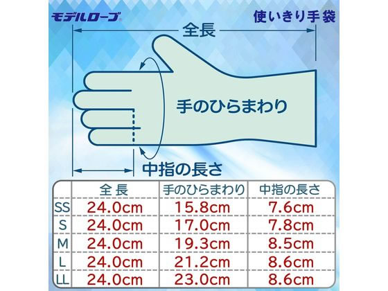 エステー ニトリル使いきり手袋 No.981 粉つき ブルー 100枚 LL 1箱（ご注文単位1箱）【直送品】