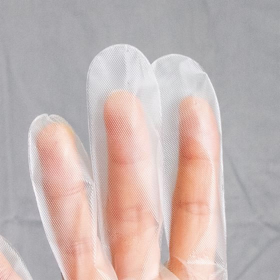 オオサキメディカル 介護用手袋ロング 粉なし 透明 フリーサイズ 30枚 1箱（ご注文単位1箱）【直送品】