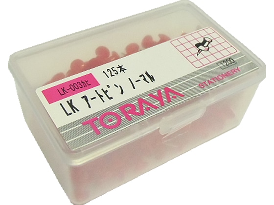 トラヤ アートピン お徳用 赤 1パック（ご注文単位1パック）【直送品】