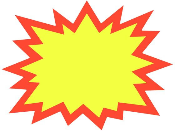 ササガワ 手書きPOP用カード 爆発型 無地 5枚入 13-4200 1パック（ご注文単位1パック）【直送品】