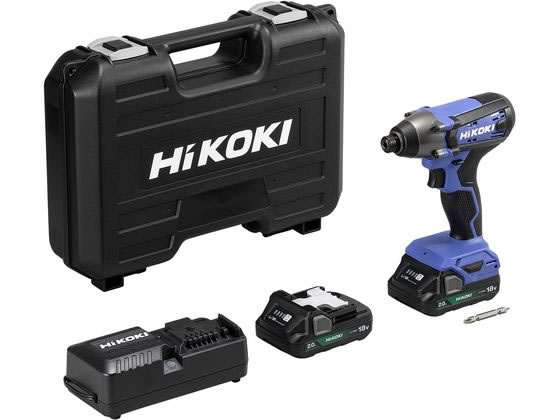 HiKOKI 18Vインパクトドライバ 電池2個セット FWH18DF(2BG) 1台(ご注文単位1台)【直送品】