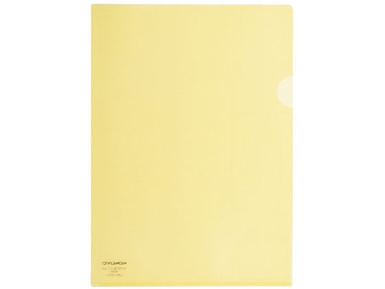 コクヨ クリヤーホルダー スーパークリヤー10 B5 レモンイエロー フ-TC751-7 1冊（ご注文単位1冊）【直送品】