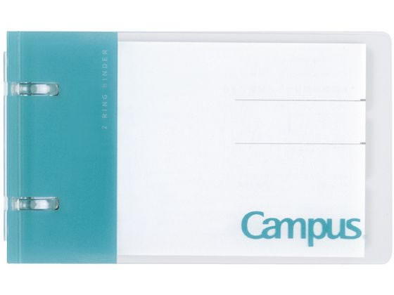 コクヨ キャンパスノートのように使えるバインダー A7 7穴 ライトブルー 1冊（ご注文単位1冊）【直送品】