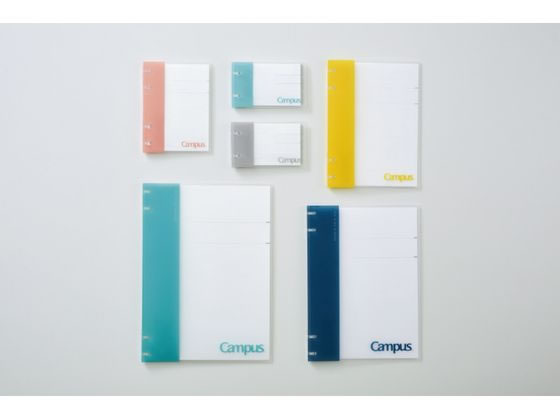 コクヨ キャンパスノートのように使えるバインダー A6 ピンク 1冊(ご注文単位1冊)【直送品】