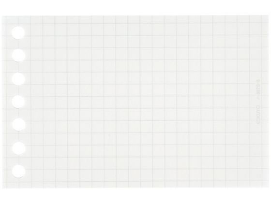 コクヨ キャンパスルーズリーフ 方眼5mm A7 50枚 1冊(ご注文単位1冊)【直送品】