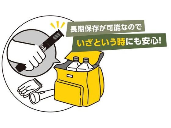 シヤチハタ 防災備蓄用マーカー 中字丸芯(袋)黒 K-177NB Hクロ 1本（ご注文単位1本）【直送品】