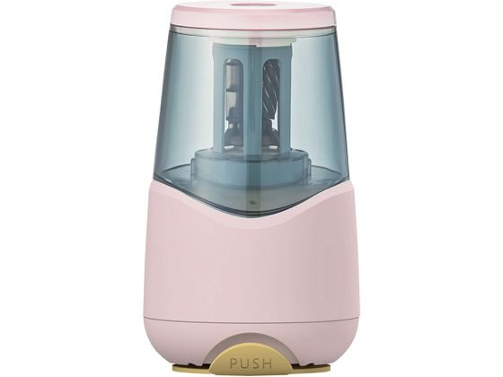 クツワ 充電式鉛筆けずり ヌーディーローズ RS038RD 1個（ご注文単位1個）【直送品】