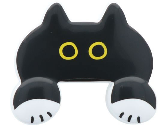 サンスター文具 ダイカットクリップ JITTOME クロ S3624218 1個(ご注文単位1個)【直送品】