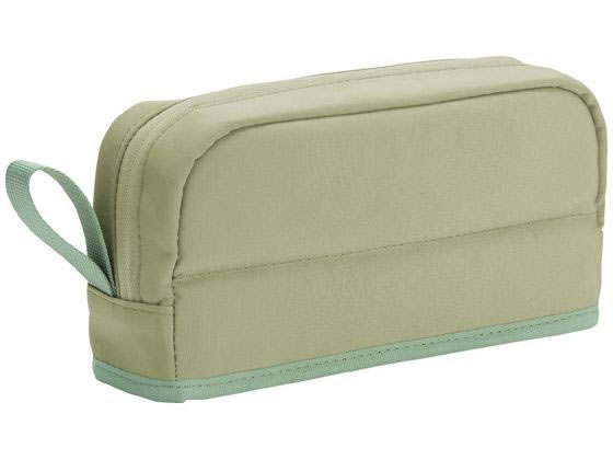コクヨ ツールペンケース[カバコ]ハーフポケット アッシュグリーン 1個（ご注文単位1個）【直送品】