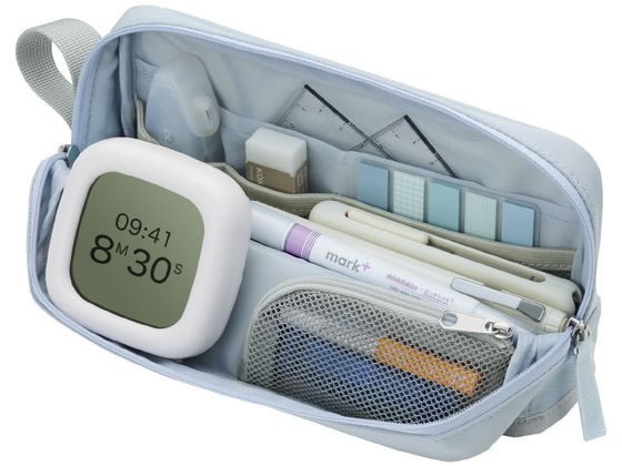 コクヨ ツールペンケース[カバコ]ハーフポケット サックスブルー 1個（ご注文単位1個）【直送品】