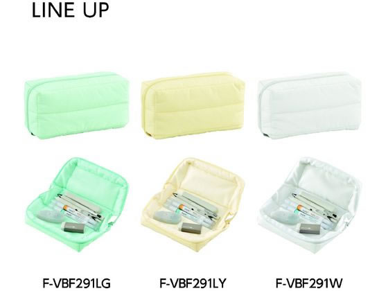 コクヨ ペンケース[モココ]ペディンタイプ ホワイト F-VBF291W 1個（ご注文単位1個）【直送品】