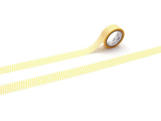 カモ井 mt 1P 方眼・たんぽぽ MT01D582 1巻（ご注文単位1巻）【直送品】