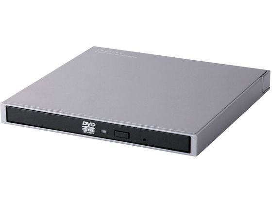 ロジテック 外付DVDドライブ USB 3.2 グレー LDR-PWA8CU3MGY 1個（ご注文単位1個）【直送品】