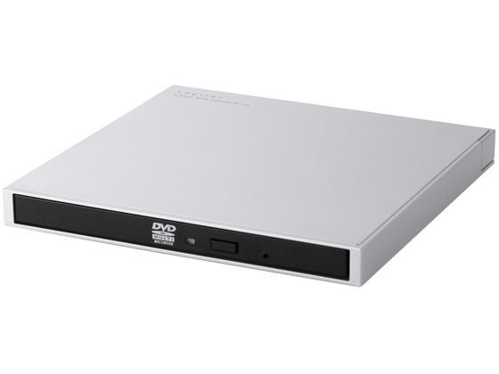 ロジテック 外付DVDドライブ USB 3.2 シルバー LDR-PWA8CU3MSV 1個（ご注文単位1個）【直送品】