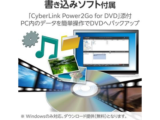 ロジテック 外付DVDドライブ 書込再生 ホワイト LDR-PXA8CU2LWH 1個（ご注文単位1個）【直送品】