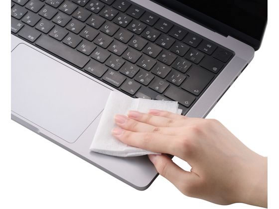 エレコム ウェットティッシュ 20枚 大判 汚れ落とし WC-AL20LH 1個（ご注文単位1個）【直送品】