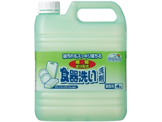 ミツエイ スマイルチョイス 食器洗い洗剤 4L 1個（ご注文単位1個）【直送品】