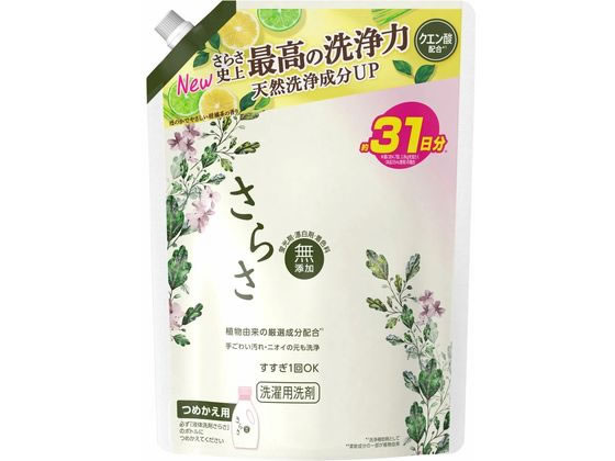P&Gジャパン さらさ 洗剤ジェル つめかえ超特大 760g 1個(ご注文単位1個)【直送品】