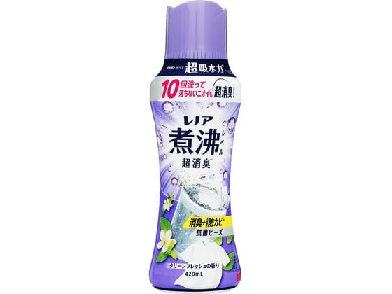 P&G レノア煮沸レベル消臭抗菌ビーズ 洗濯槽防カビ 本体420mL 1個（ご注文単位1個）【直送品】
