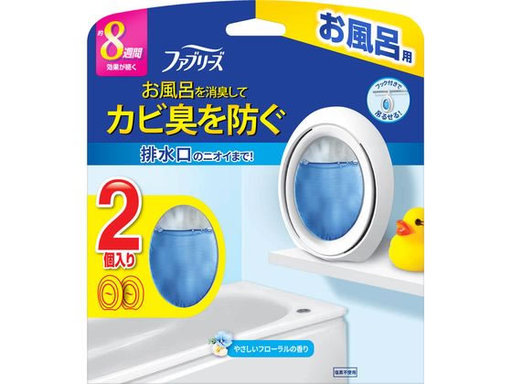 P&G ファブリーズ お風呂用防カビ剤 フローラルの香り 2個パック 1パック(ご注文単位1パック)【直送品】