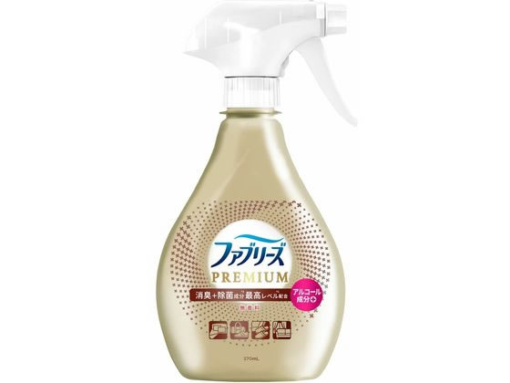 P&Gジャパン ファブリーズ W除菌+無香料 本体 370mL 1本(ご注文単位1本)【直送品】
