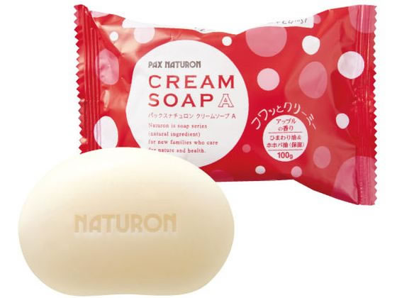 太陽油脂 パックスナチュロン クリームソープ A 標準重量100g 1個（ご注文単位1個）【直送品】