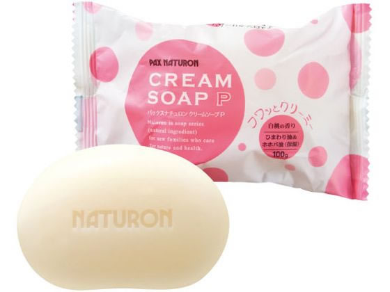 太陽油脂 パックスナチュロン クリームソープ P 標準重量100g 1個（ご注文単位1個）【直送品】