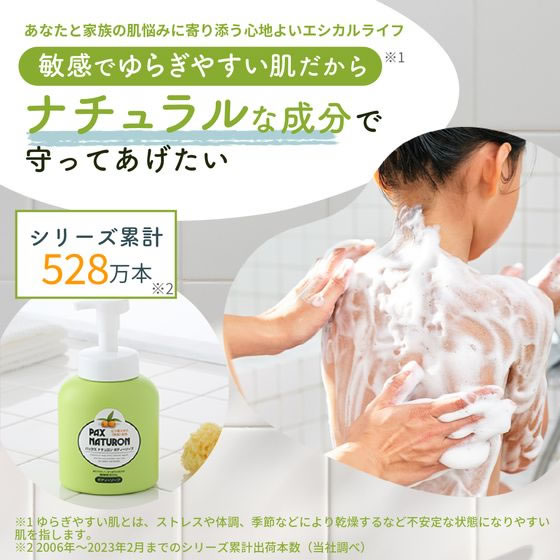 太陽油脂 パックスナチュロン ボディソープ N 500mL 1本(ご注文単位1本)【直送品】