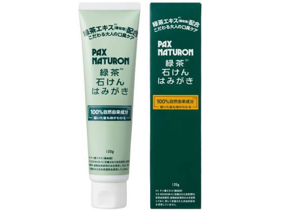 太陽油脂 パックスナチュロン 緑茶石けんはみがき 1個（ご注文単位1個）【直送品】
