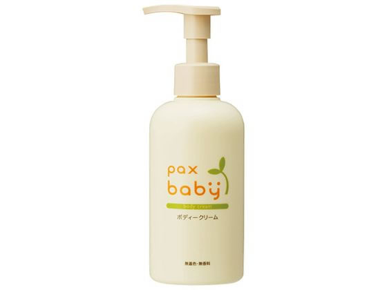 太陽油脂 パックスベビー ボディークリームP 180G 1本（ご注文単位1本）【直送品】